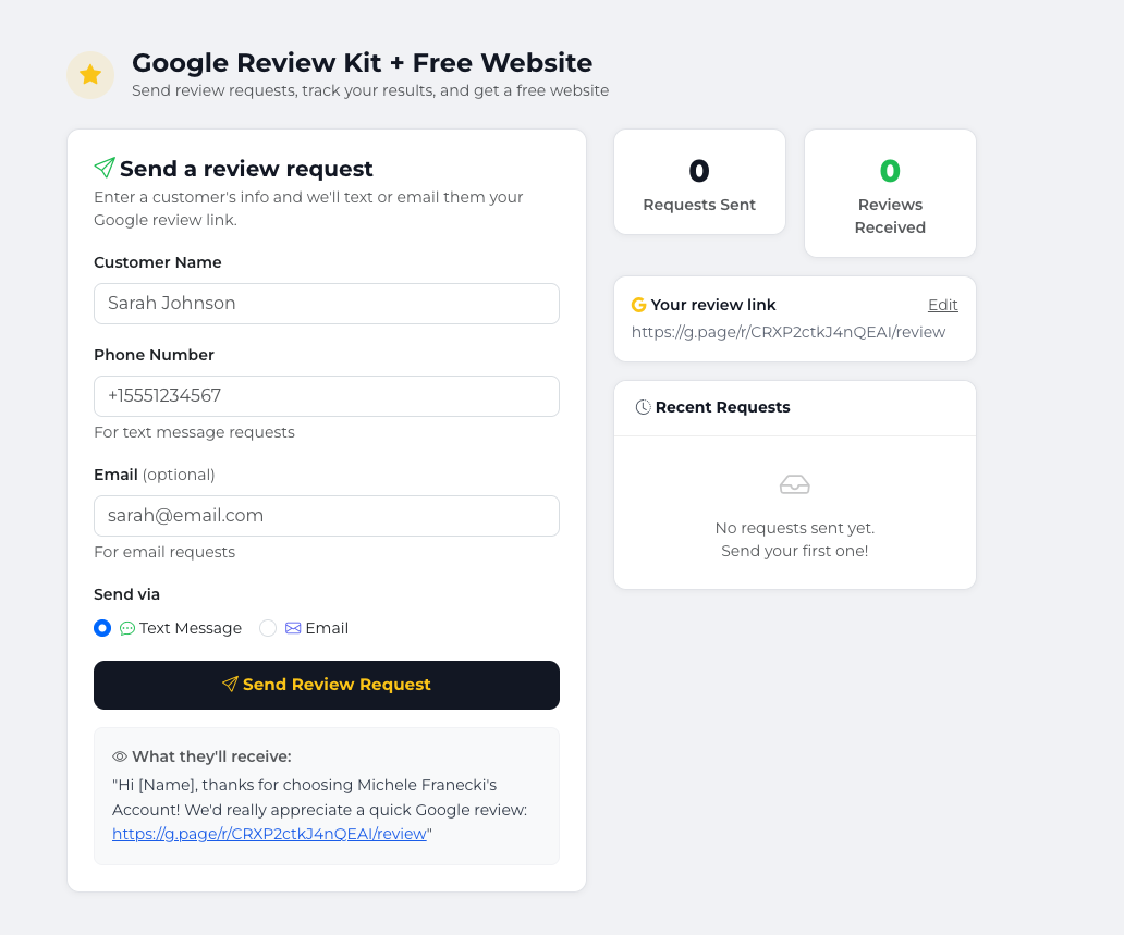 The full AnimalCRM workflow on mobile